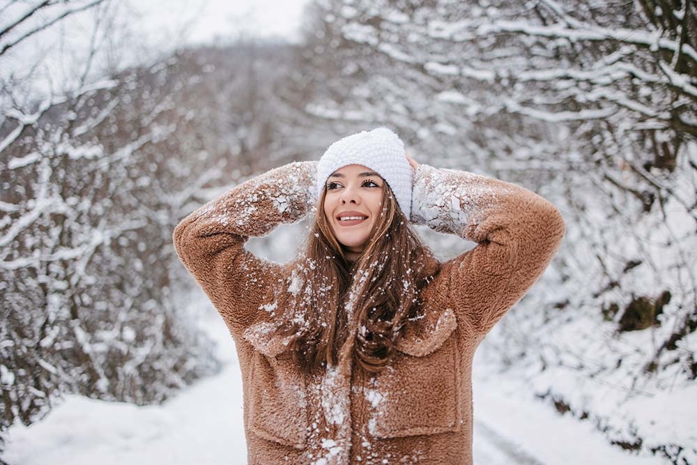 Прикорневая химия под шапкой