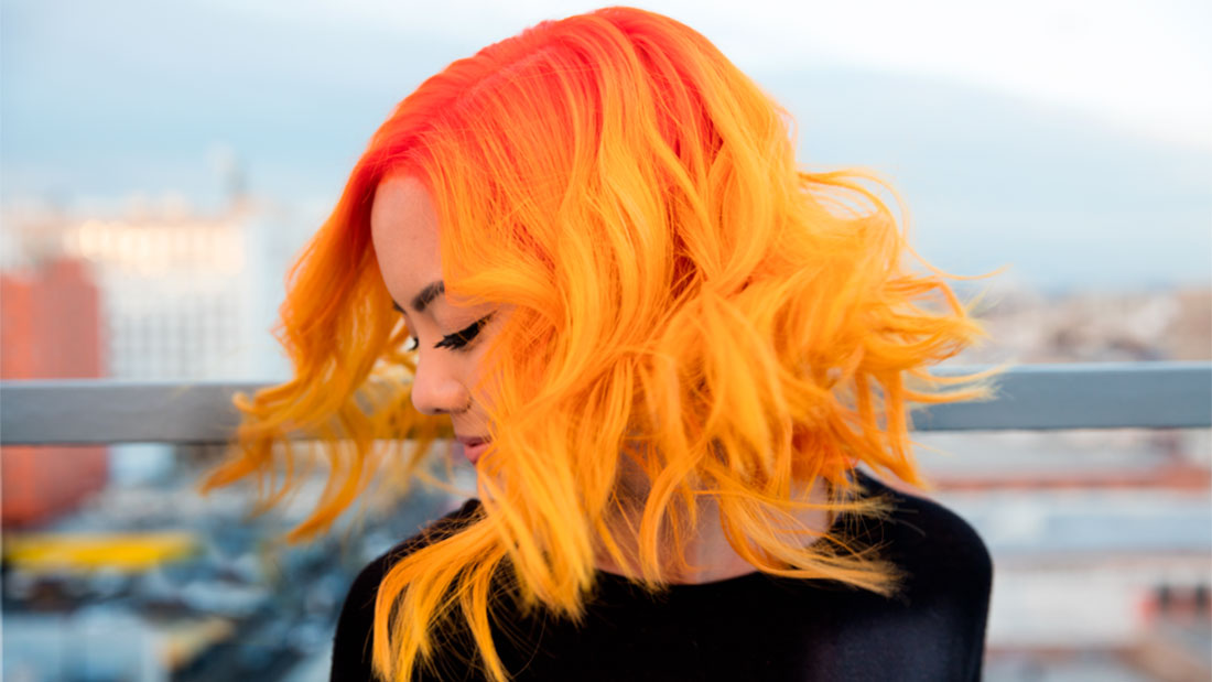 Оранжевый цвет волос [30 фото] — особенности, палитра оттенков, идеиокрашивания