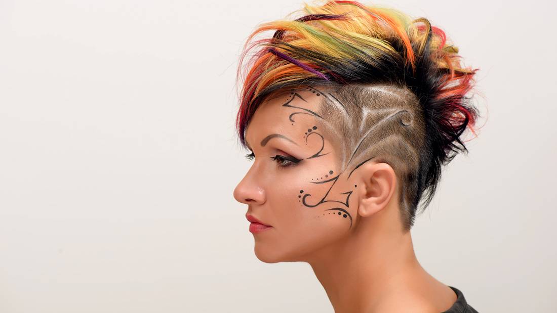 Уроки рисования: тренд hair tattoo