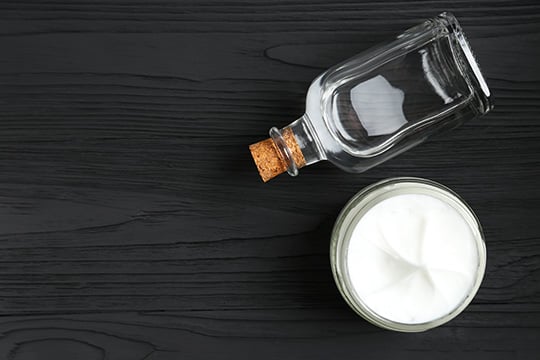 маска для волос с глицерином, репейным и касторовым маслом
