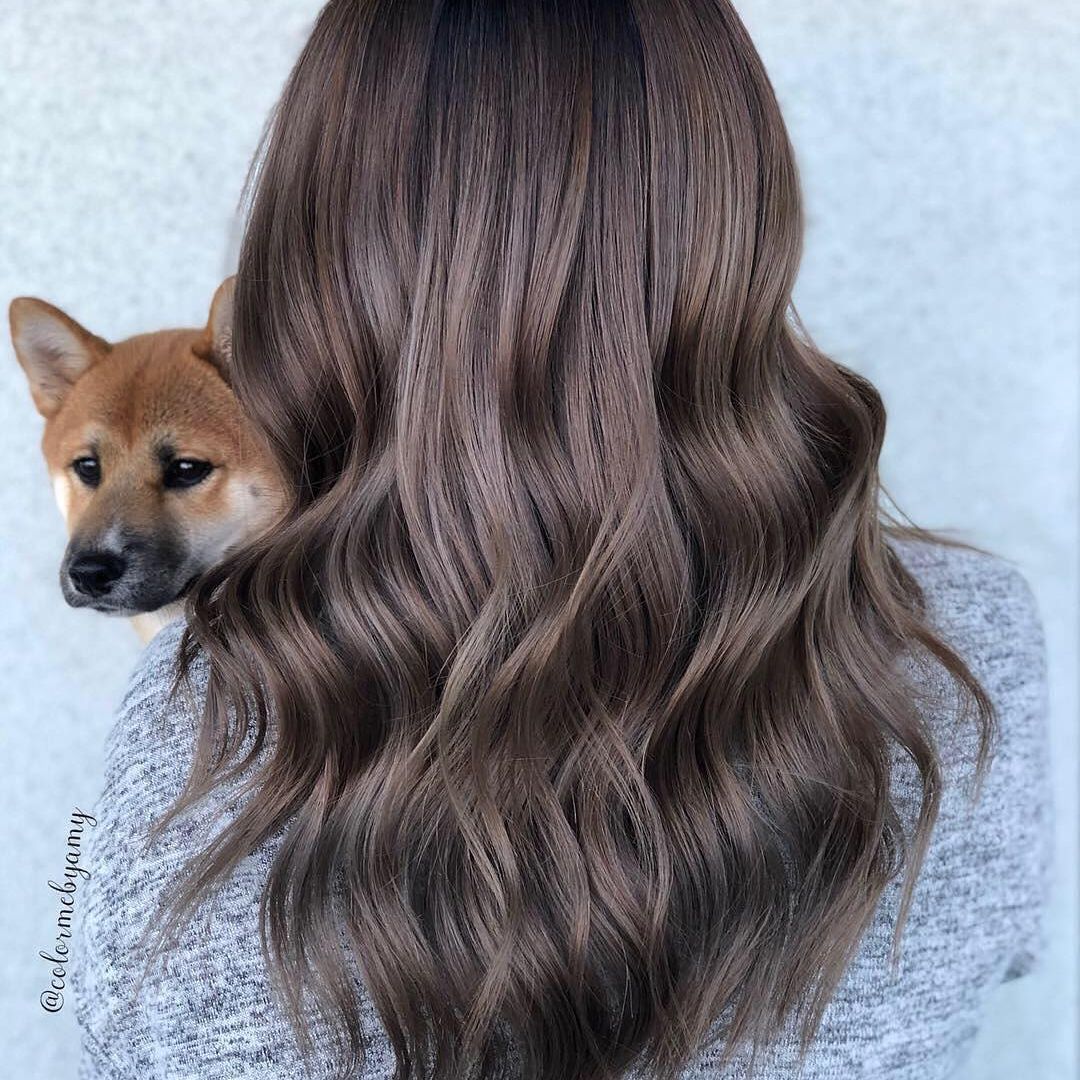 Холодный коричневый цвет волос (12 фото)