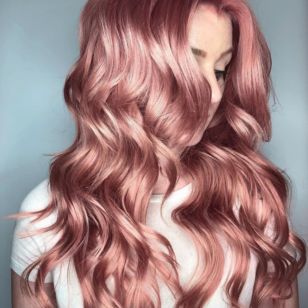 Rose gold hair color краска для волос