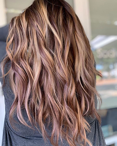 пепельно-розовый оттенок волос фото 18